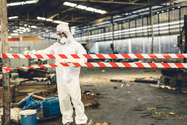 Professional Trauma Scene Cleanup technician working in Rio Grande, NJ